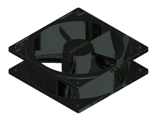 风扇a 12038-RF（120х120х38мм）缩略图